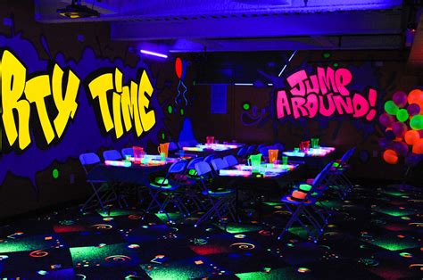 Glow In The Dark Party Room Max Adventures