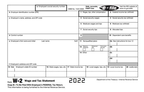 Understanding Your Irs Form W 2