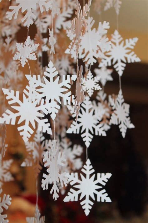 Snowflake Mobilechristmas Decor Snowflakes Ideeën Voor