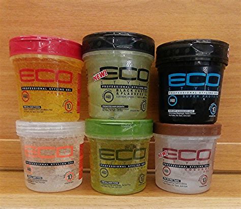 It's a gel that firmly holds your hair in place so that any style you want looks sleek and pulled together. Eco Styler Hair Styling Gel Products