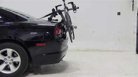 2015 Dodge Charger Hollywood Racks Baja 2 Bike Carrier Fixed Arms