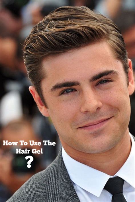 How To Use The Hair Gel Hair Gel Hair Gel For Men