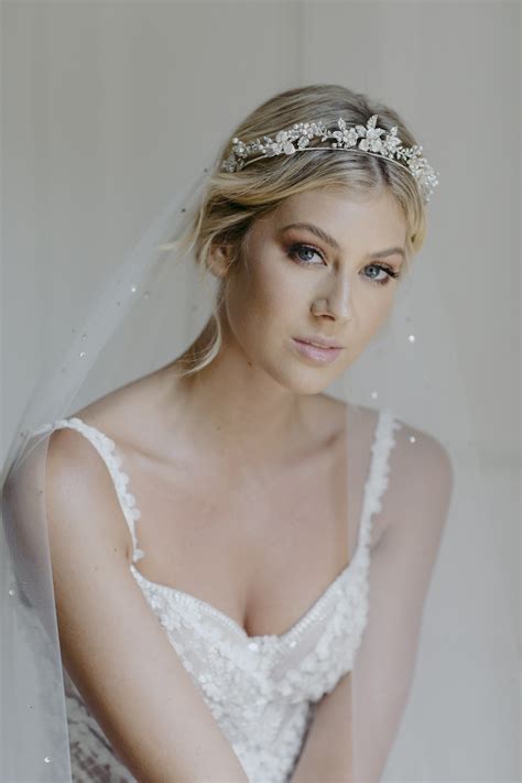 We've researched the best wedding tiaras for every style and budget. CASHMERE | crystal wedding tiara - TANIA MARAS | bespoke ...