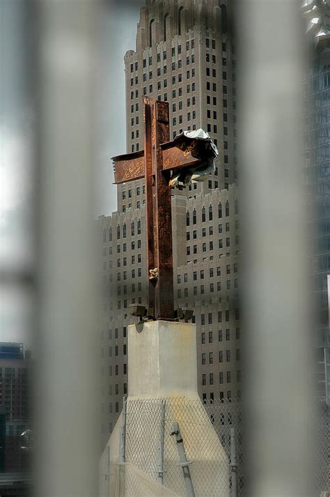 Cross At Ground Zero Photograph By Frank Mari