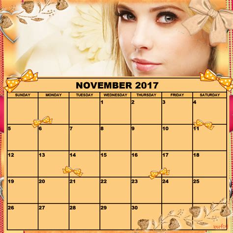 Buf04 S Calendar Frames 2014 2015 November 2017 Calendar Thanks For Using My Kimi