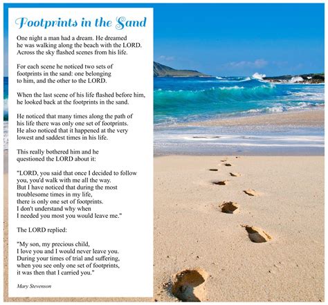 10 Best Printable Footprints In The Sand Pdf For Free At Printablee
