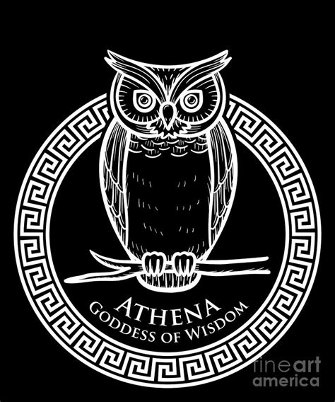 Athena Goddess Symbol Owl