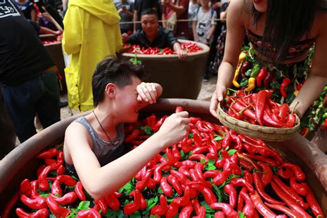 China S Extreme Chilli Eating Competition 9Travel