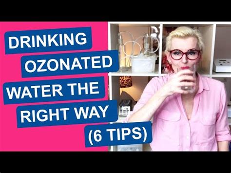 Drinking Ozonated Water How To Do It Right 6 Tips YouTube