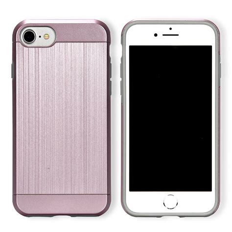 Onn Metallic Effect Rose Gold Case For Iphone 7