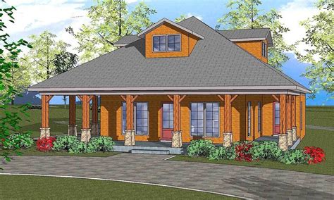 Plan 530002ukd Craftsman House Plan With Wrap Around Porch Cottage