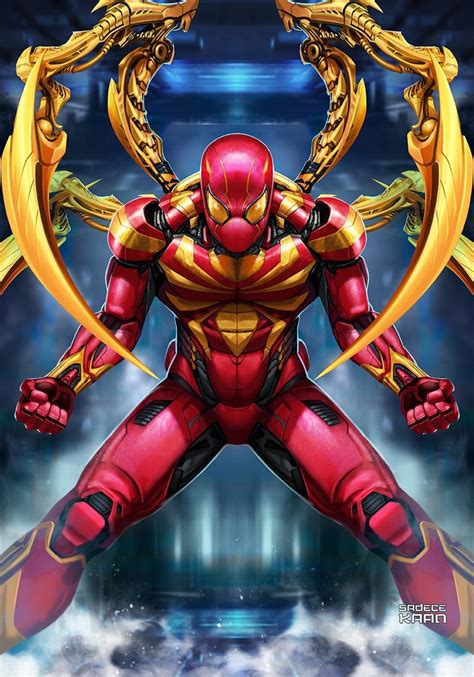 Avengers Infinity War Iron Spider Marvel Spiderman Art Marvel Comics