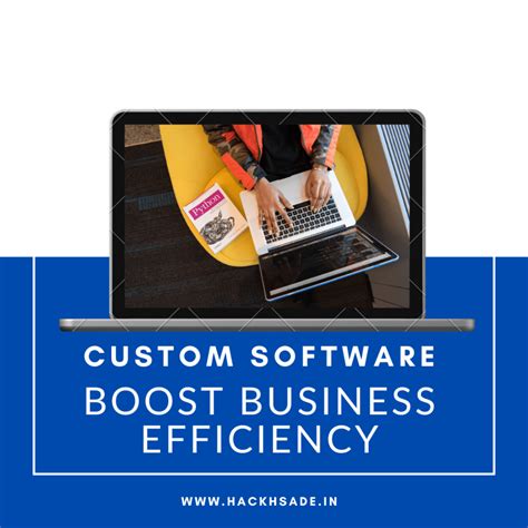 Custom Software Solutions Boost Businesses Efficiency Hackshade