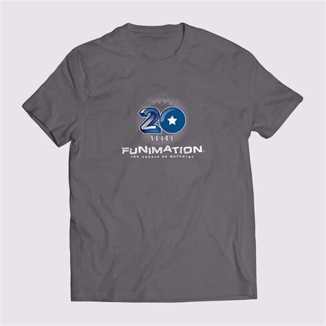 Questionjust subscribed to funimation, is there a dark mode? FUNimation Merch - 20th Anniversary T-Shirt | Apparel