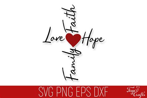 Daisy Svg Cut File Faith Hope Love Svg Daisy Clipart Daisy Etsy My