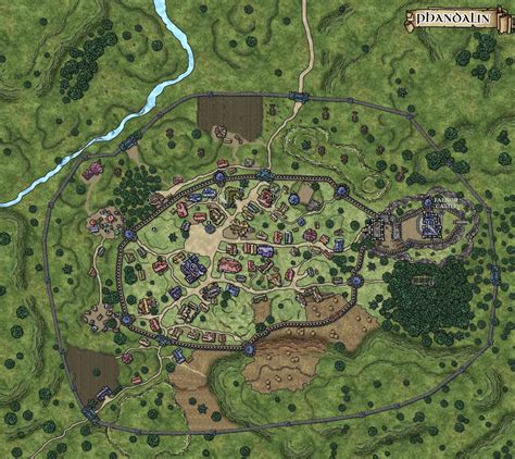 Phandalin Keep Inkarnate Create Fantasy Maps Online