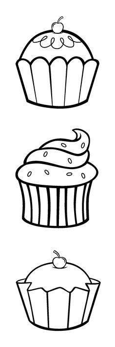 Pdf templates are for printing to your. Beautiful Sweet Cupcake Coloring Pages | Hobby love ...