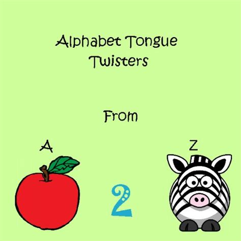 Alphabet Tongue Twisters From Brumfield Renee Author At The Book Checkout