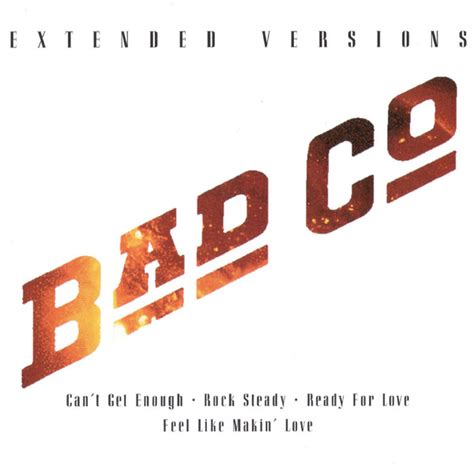 Bad Company Extended Versions 2011 Cd Discogs
