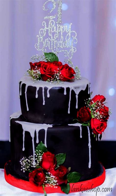 Maybe you would like to learn more about one of these? Birthday Cake | Fresh flower cake, 21st birthday cake, Cake