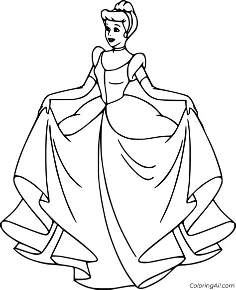 Top Free Printable Cinderella Coloring Pages Online Coloring Library