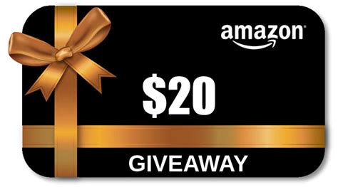Amazon gift voucher codes are represented by country/currency and can only are redeemed via this gift card is valid for every product you find on amazon. $20 Amazon Gift Card - Giveaway+