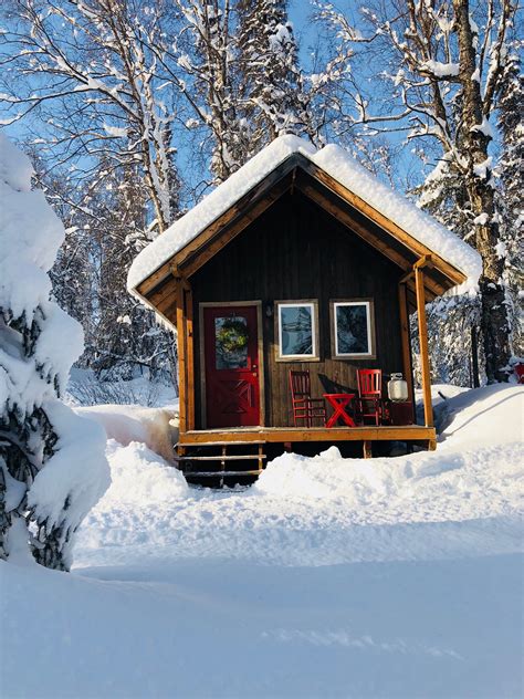 Cabin In The Wood Wintertime Cottage Cabin Tiny House Cabin Cabin