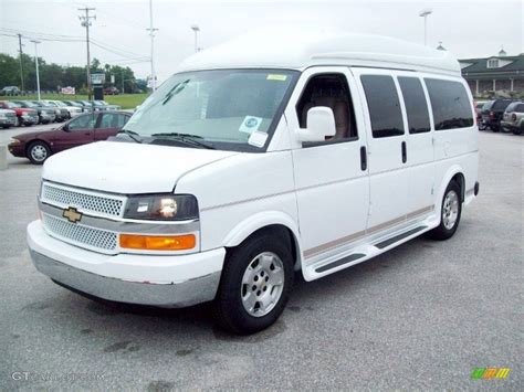Summit White 2012 Chevrolet Express 1500 Passenger Conversion Van