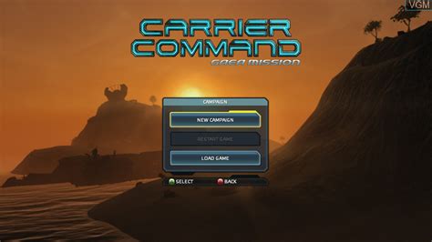 Carrier Command Gaea Mission For Microsoft Xbox 360 The Video Games