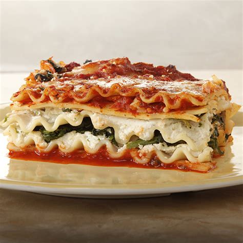 Vegetarian Ricotta Spinach And Tofu Lasagna Recipe Frigo