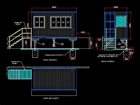 Office Container Assembly Dwg Block For Autocad Designs Cad Autocad