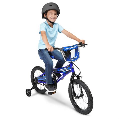 Hyper Bicycles 16 Inch Mx16 With Training Wheels Blue