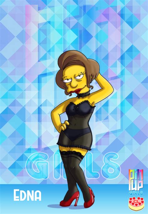 Edna Krabappel By Lewdstorm On Newgrounds