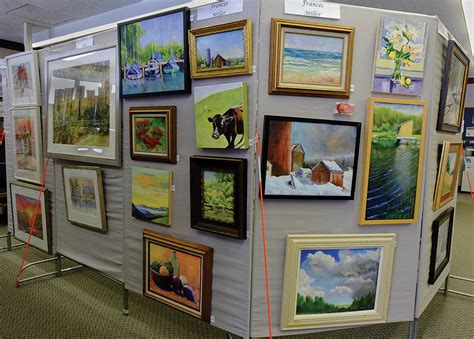 Visitors To Granby Public Library Impressed By Art Display