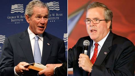 George Bush Says Brother Jeb Best Man For The White House Fox News