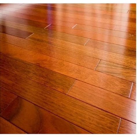 Brown Teak Wood Flooring Sheet Surface Finish Glossy Thickness 10 Mm At Rs 400sq Ft In