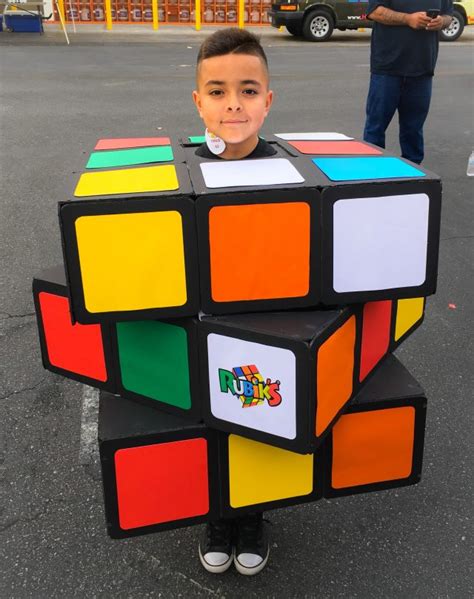 Incredible Diy Rubiks Cube Costume Costume Yeti