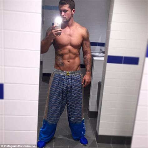 Shirtless Dan Osborne Shows Off His Ripped Physique Daily Mail Online