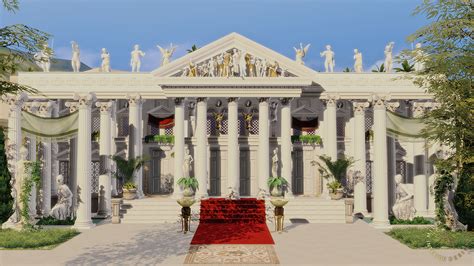 Pin By Nsalambi Naomi On Sims 4 Cc In 2020 Roman House Sims House