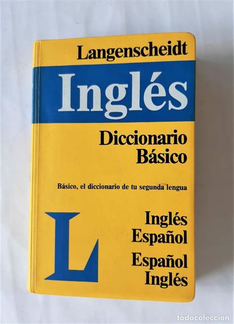 diccionario básico langenscheidt inglés español comprar diccionarios en todocoleccion 203724883