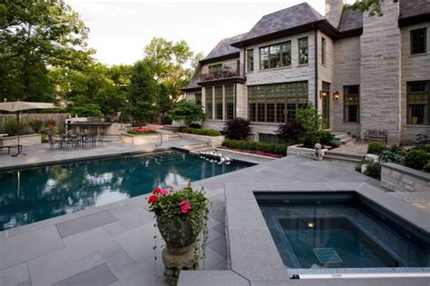 This Stone Lined Pool And Stone Patio Has Us Ready To Sit Back Relax
