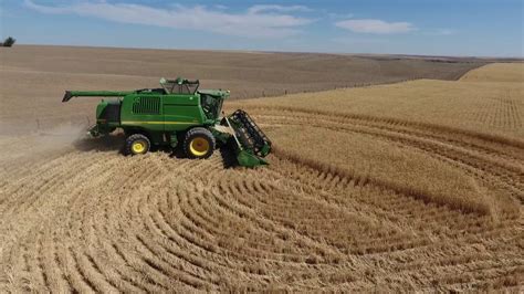 Washington Wheat Harvest 2016 American Farmer Youtube