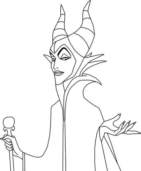 Dibujos De Maleficent Para Colorear E Imprimir Coloringonlycom