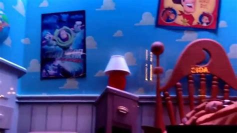 New Toy Story Andys Room Window On Main Street Usa At Disneyland