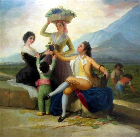 Autumn Or The Grape Harvest 1786 1787 Francisco Goya