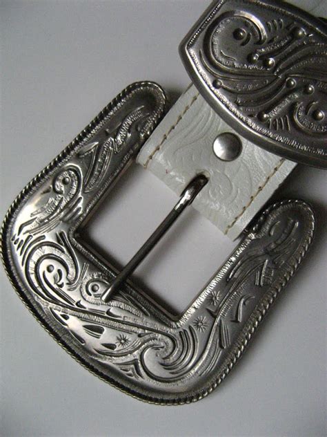 Vintage Silver Belt Buckle Antique Belt Buckle Cowboy Belt