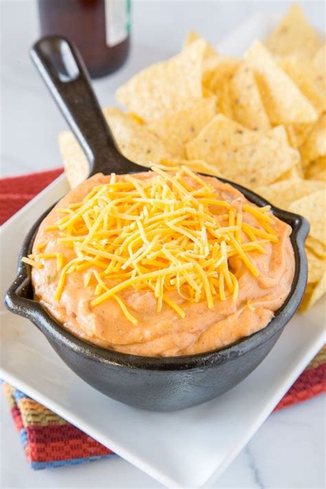 easy refried bean dip this easy bean dip is super creamy cheesy and full of taco flavors