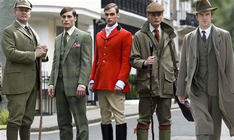 How To Dress Like Downton Abbey Savile Row Tailors Showcase Outfits Of