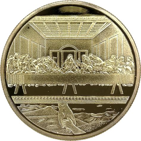 Jesus Last Supper Coin