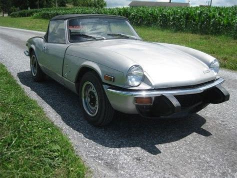 Find Used 1974 Triumph Spitfire Base Convertible 2 Door 15l In